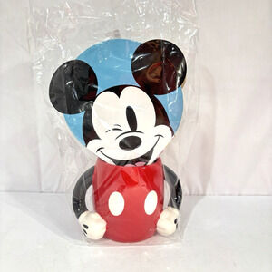 Disney Galerie Mickey Mouse Mug w/ Chocolate Fudge Cocoa Mix Original Packaging